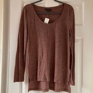 Banana Republic Long Sleeve Striped T- shirt Top Size M